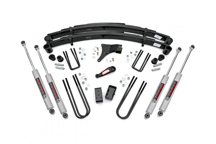 4 INCH LIFT KIT FORD F-350 4WD (1986-1997)