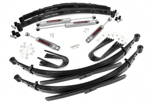 2 INCH LIFT KIT 56 INCH RR SPRINGS | CHEVY/GMC 3/4-TON SUBURBAN (88-91)