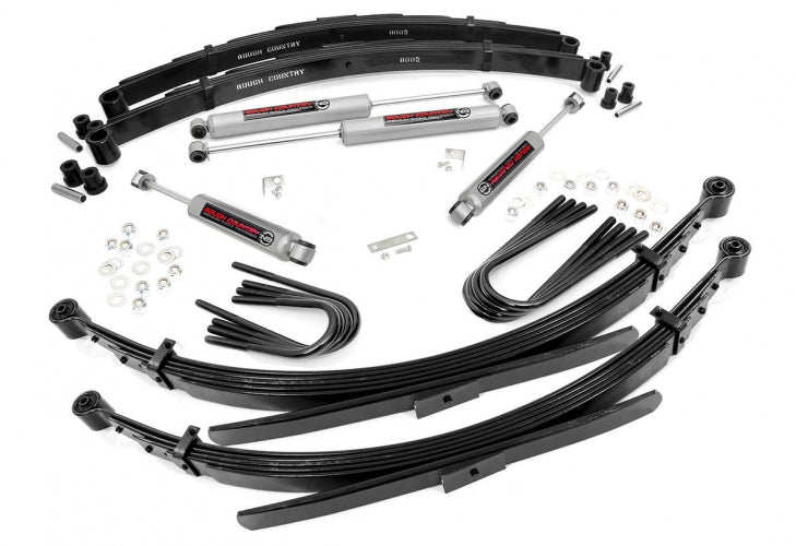 2 INCH LIFT KIT 52 INCH RR SPRINGS | GMC HALF-TON SUBURBAN/JIMMY (88-91)