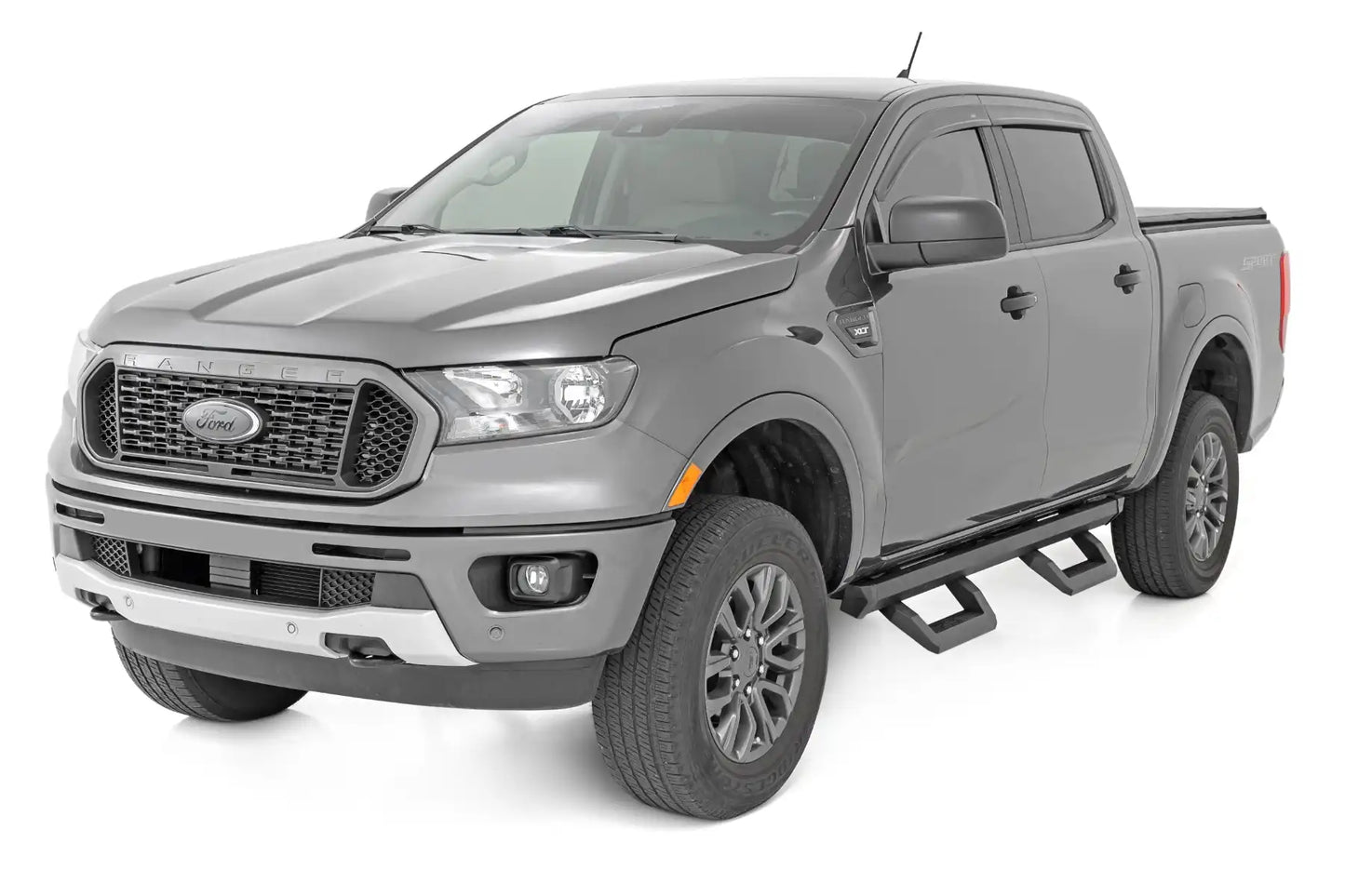 SR2 ADJUSTABLE ALUMINUM STEPS FORD RANGER 2WD/4WD (2019-2023)