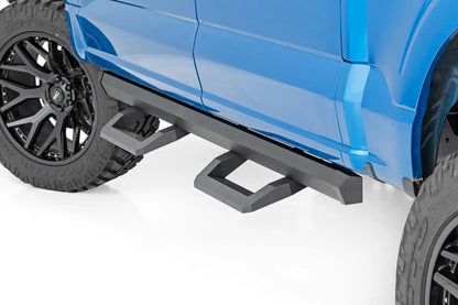 SR2 ADJUSTABLE ALUMINUM STEPS CREW CAB | FORD F-150/LIGHTNING/F-250/F-350/RAPTOR (15-23)