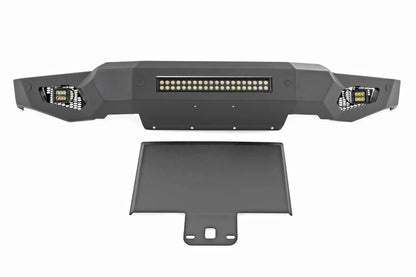 HIGH CLEARANCE FRONT BUMPER LED LIGHTS & SKID PLATE | FORD F-150 (21-23)