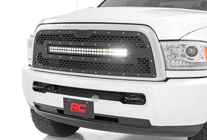 MESH GRILLE 30" DUAL ROW LED | BLACK | RAM 2500/3500 (13-18)