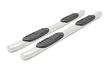 OVAL STEPS STAINLESS | CREW CAB | DEF TANK | CHEVY/GMC 1500/2500HD/3500HD (07-19)