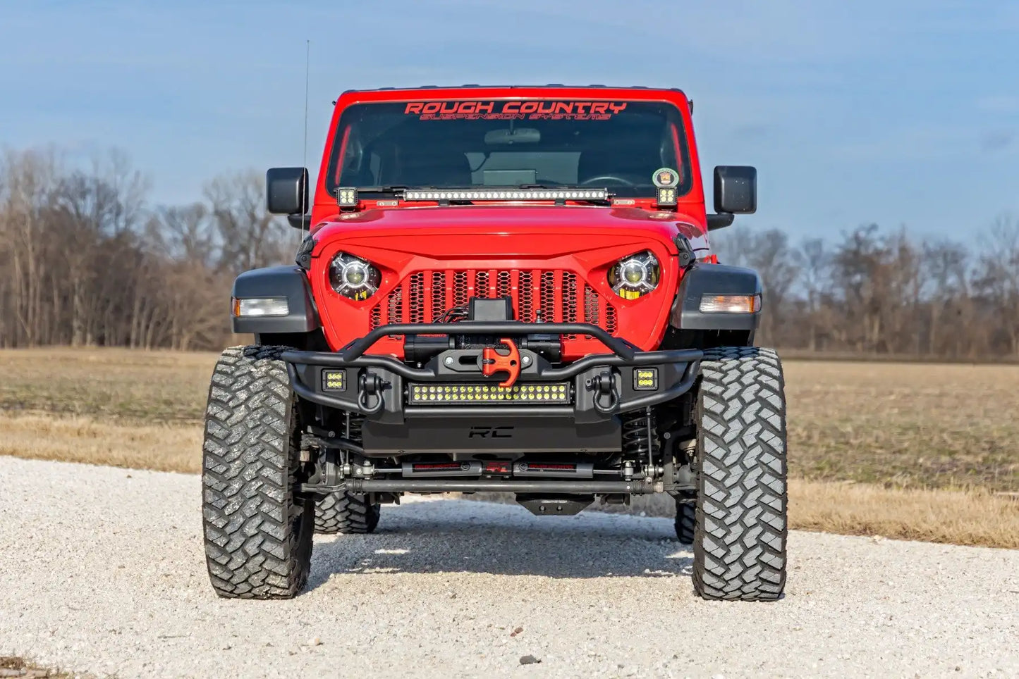 FRONT WINCH BUMPER TUBULAR | SKID PLATE | JEEP GLADIATOR JT/WRANGLER JK & JL