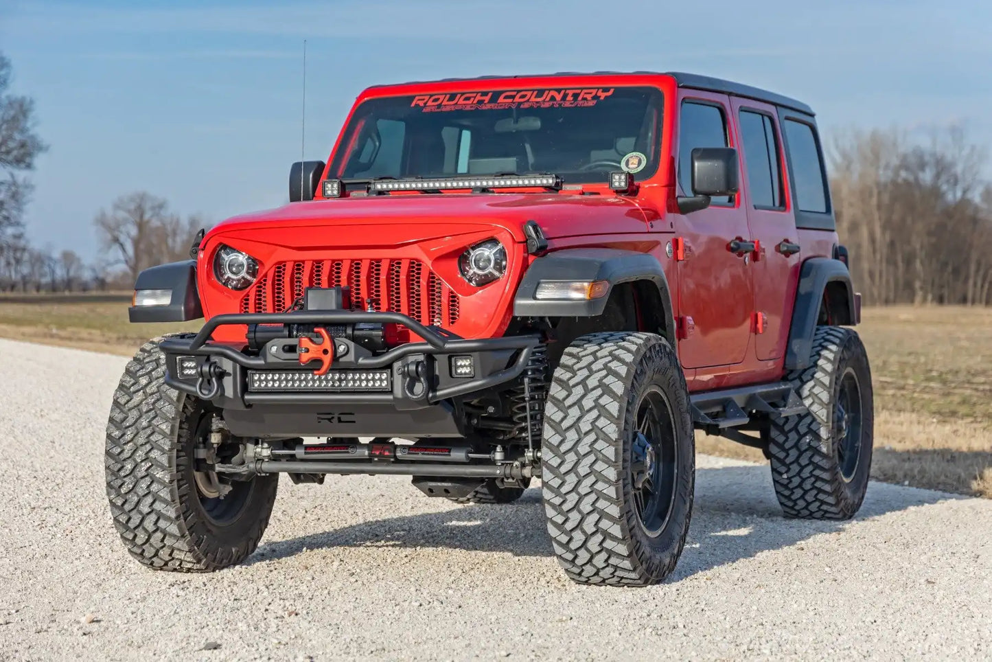 FRONT WINCH BUMPER TUBULAR | SKID PLATE | JEEP GLADIATOR JT/WRANGLER JK & JL