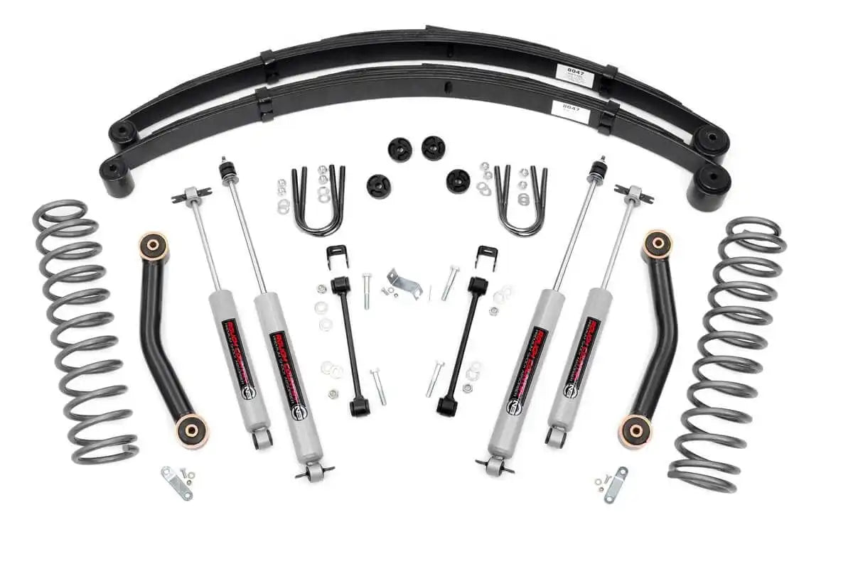 4.5 INCH LIFT KIT RR SPRINGS | JEEP CHEROKEE XJ 2WD/4WD (84-01)