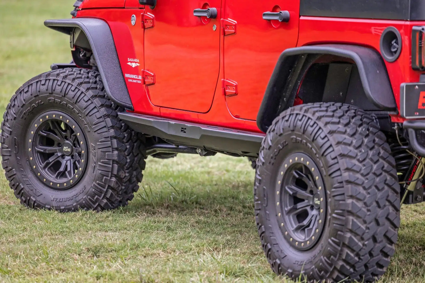 ROCK SLIDERS HEAVY DUTY L 4-DOOR | JEEP WRANGLER JK (07-18)