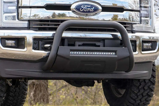 BLACK LED BULL BAR FORD F-250 SUPER DUTY 2WD/4WD (2017-2022)