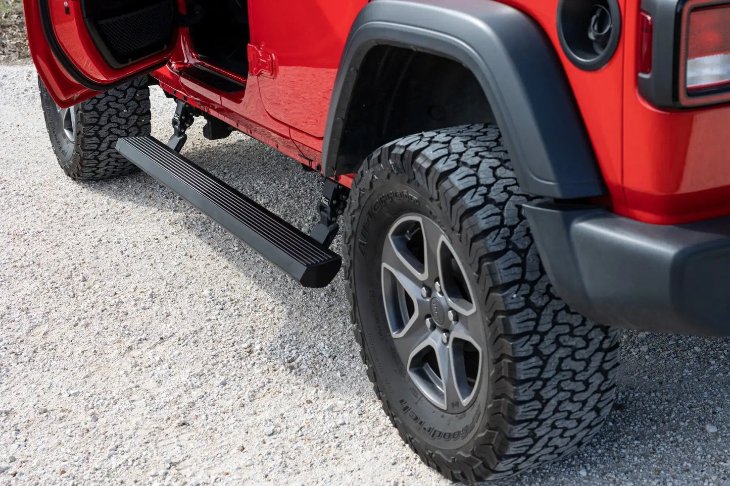 POWER RUNNING BOARDS LIGHTED | 4 DOOR | JEEP WRANGLER JL (18-23)