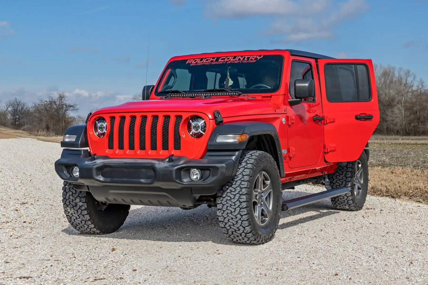 POWER RUNNING BOARDS LIGHTED | 4 DOOR | JEEP WRANGLER JL (18-23)