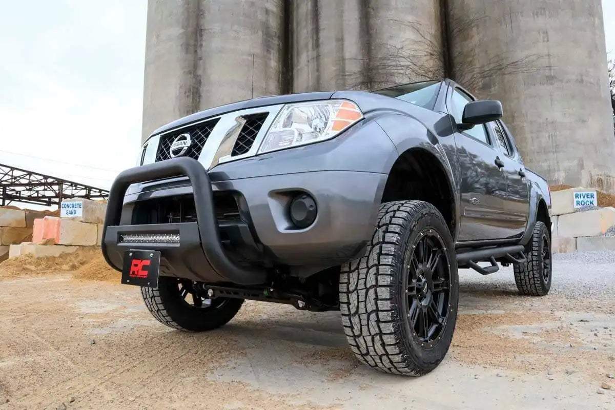 BLACK LED BULL BAR NISSAN FRONTIER 2WD/4WD (2005-2021)