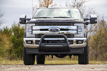 BLACK LED BULL BAR FORD F-250 SUPER DUTY 2WD/4WD (2017-2022)