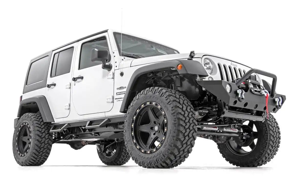 CONTOURED DROP STEPS 4 DOOR | JEEP WRANGLER JK 2WD/4WD (07-18)