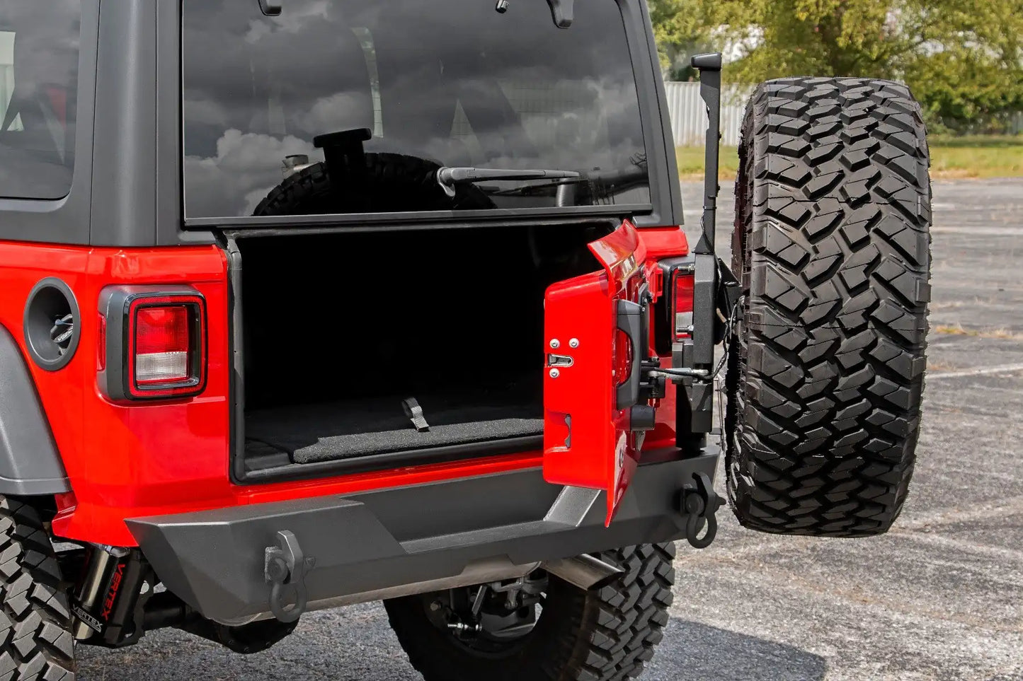 REAR BUMPER TRAIL | TIRE CARRIER | JEEP WRANGLER JL 4WD (18-23)