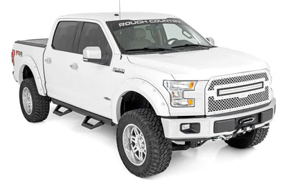 SRX2 ADJ ALUMINUM STEP CREW CAB | FORD F-150/F-150 LIGHTNING/RAPTOR/SUPER DUTY (15-23)