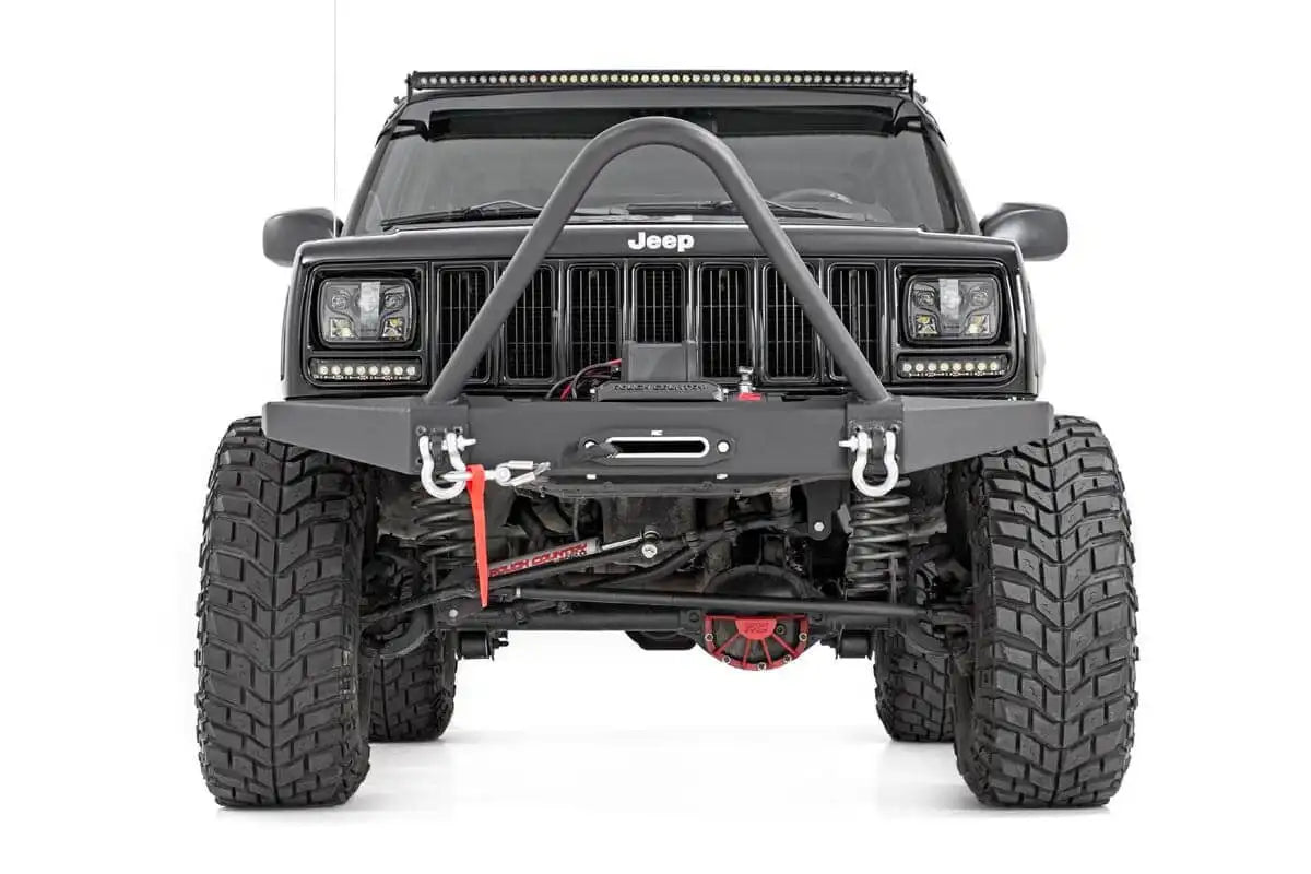 FRONT WINCH BUMPER JEEP CHEROKEE XJ 2WD/4WD (1984-2001)