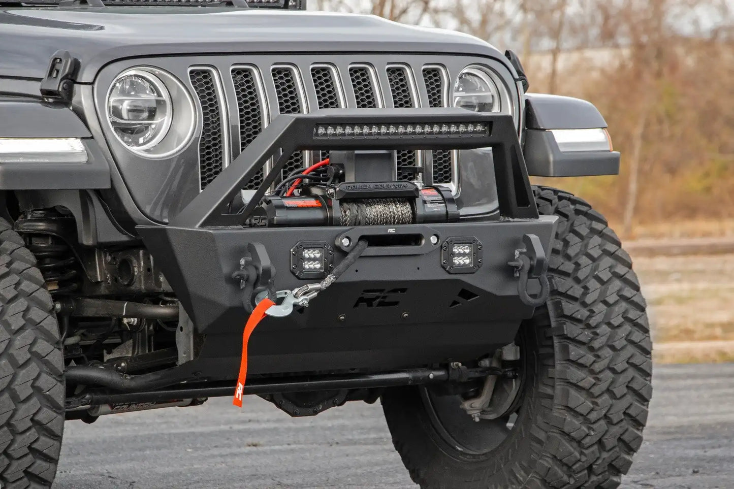 FRONT BUMPER STUBBY | TRAIL | JEEP GLADIATOR JT/WRANGLER JK & JL