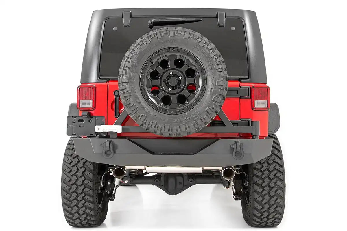 REAR BUMPER ROCK CRAWLER | TIRE CARRIER | JEEP WRANGLER JK (07-18)