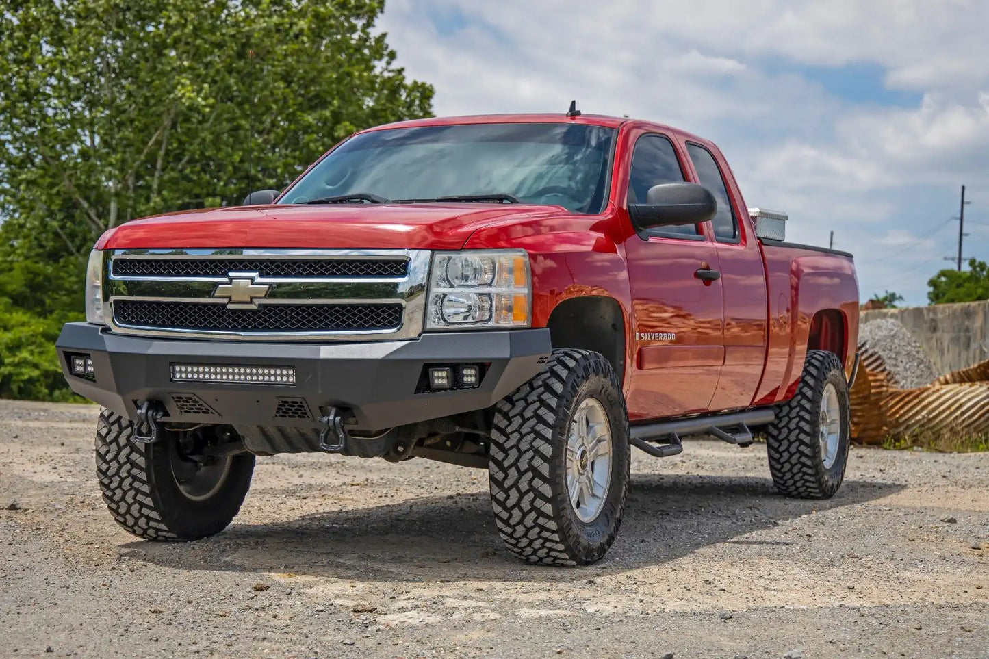 FRONT BUMPER CHEVY SILVERADO 1500 2WD/4WD (2007-2013)