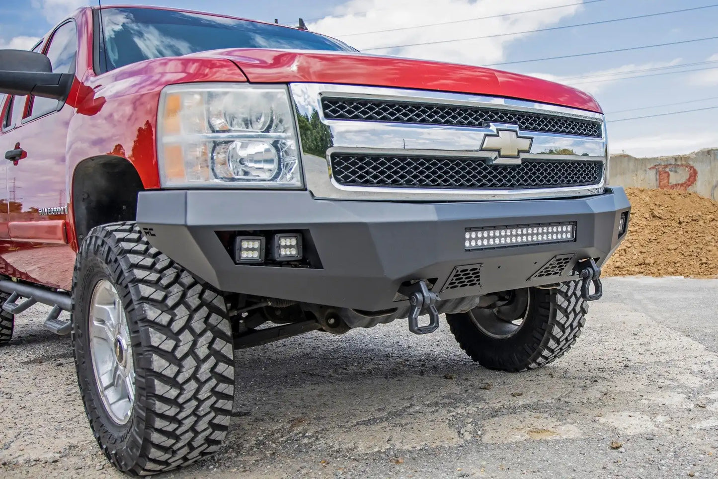 FRONT BUMPER CHEVY SILVERADO 1500 2WD/4WD (2007-2013)