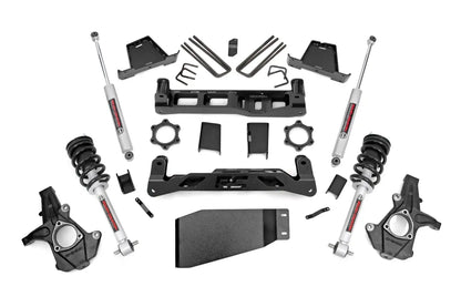 6 INCH LIFT KIT CHEVY SILVERADO & GMC SIERRA 1500 4WD (2007-2013)