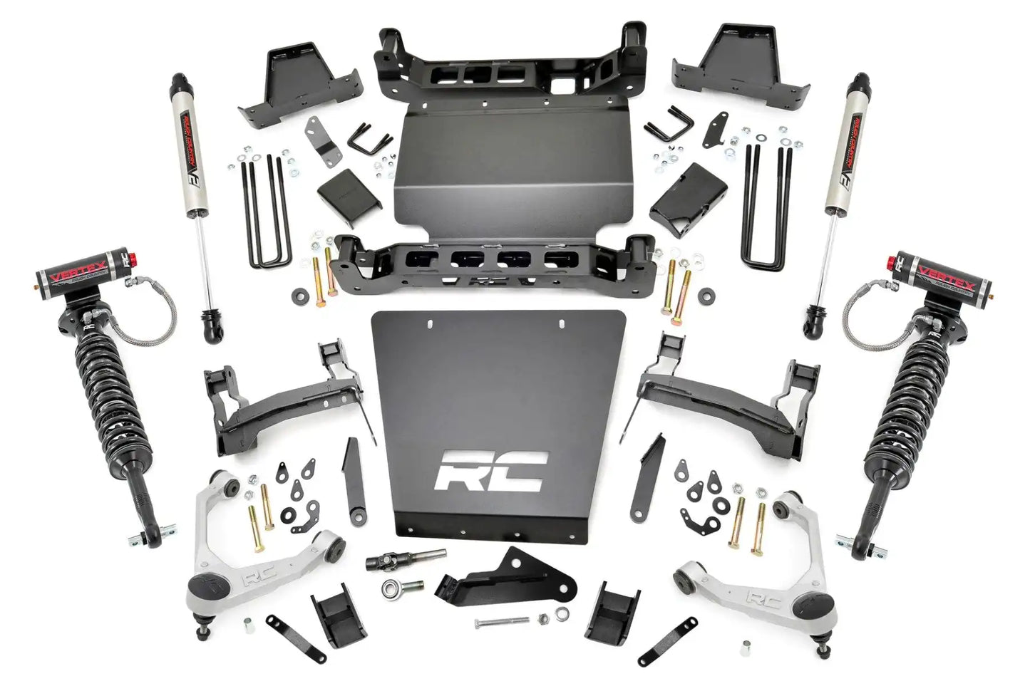 7 INCH STAMPED STEEL LCA LIFT KIT FORGED UCA | BRACKET | CHEVY/GMC 1500 (16-18)